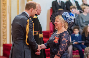 The Duke of Cambridge asked about Dorothy’s work to decommission the legacy ponds