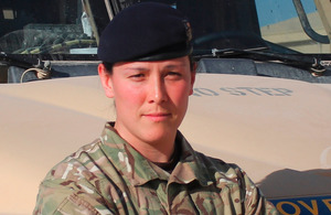 Captain Anne-Marie Douglas-Evans [Picture: Crown copyright]