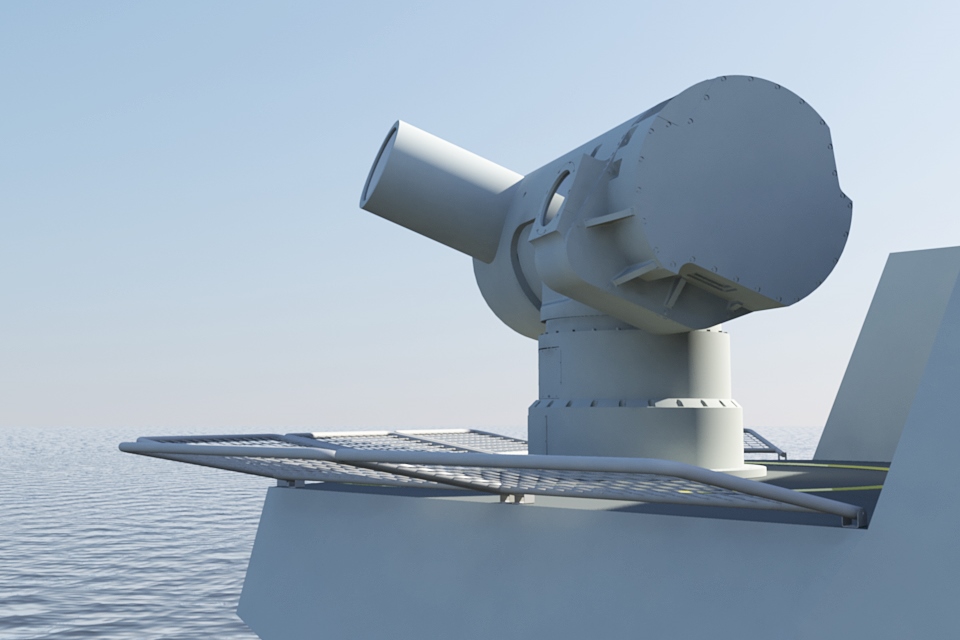 Dragonfire laser directed energy weapon
