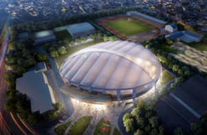 Jakarta Velodrome, viewed from above