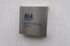 British Embassy Tirana