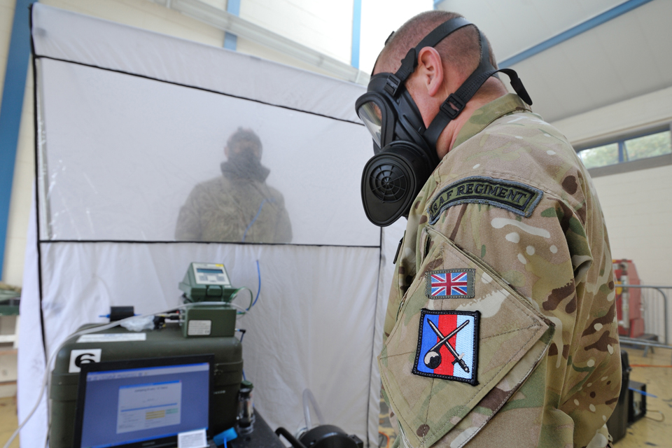 General Service Respirator fitting and testing. All rights reserved.