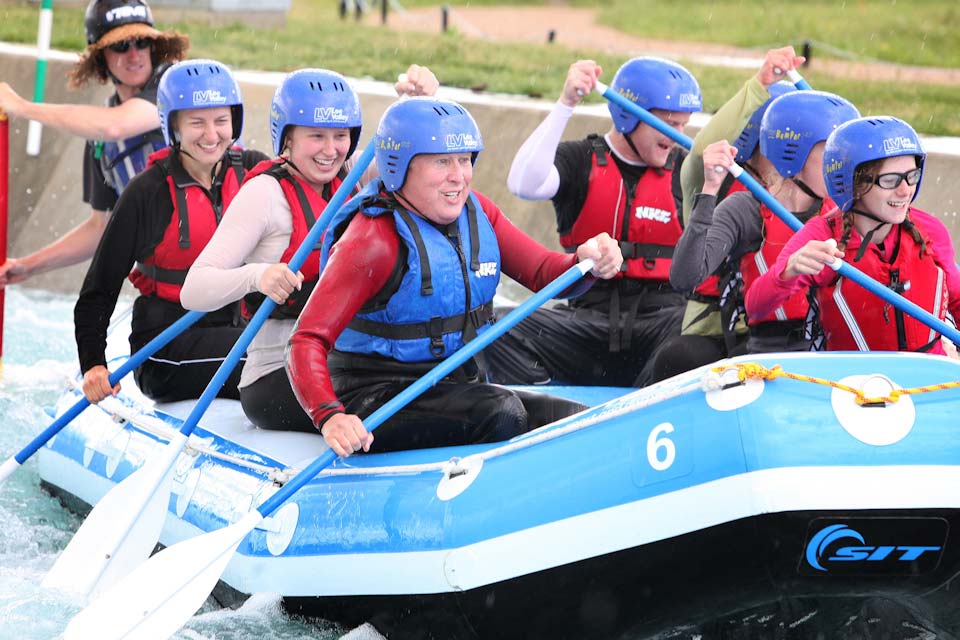 White water rafting