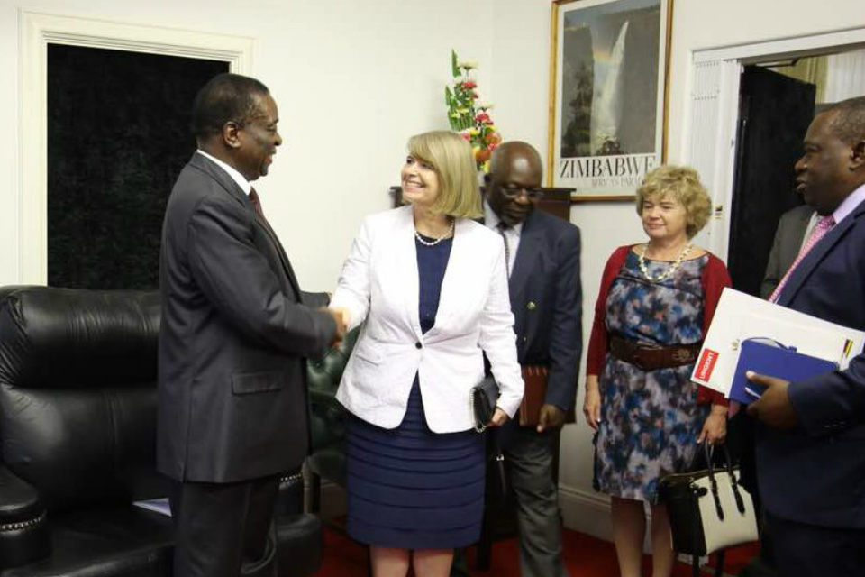 Minister for Africa announces new support for Zimbabwe's democratic