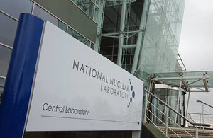 Sellafield Ltd signed with the National Nuclear Laboratory.