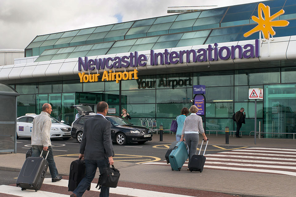 Aviation Minister Hails 10 Year High In Newcastle Air Passenger Numbers Gov Uk