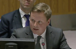 UK Acting Deputy Permanent Representative to the United Nations Stephen Hickey