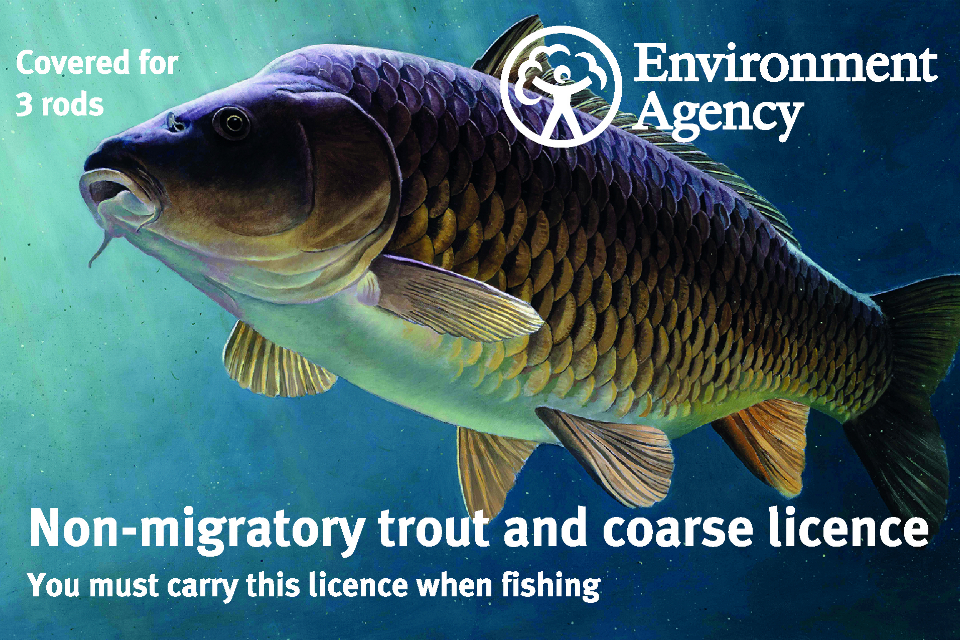 Environment Agency unveils new fishing licence images 