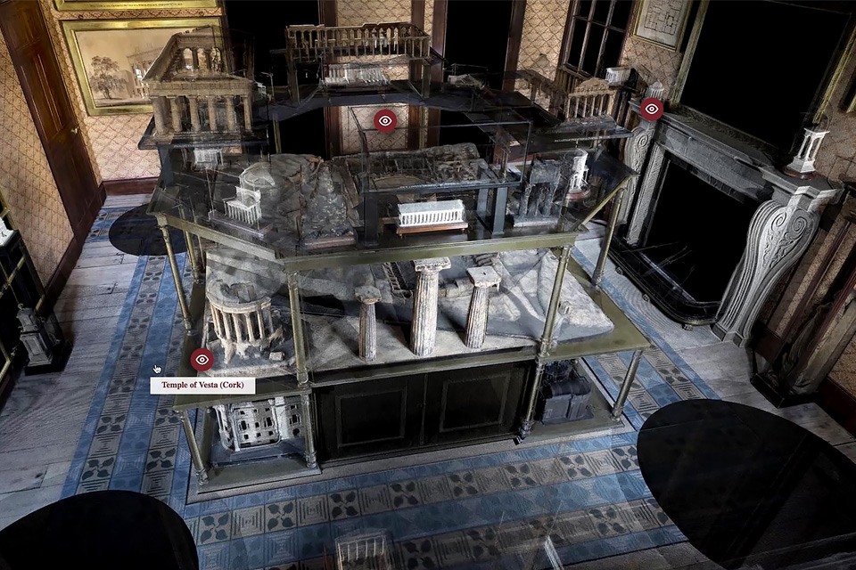 3D replica of Model Room, Sir John Soane’s Museum