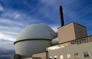 Close up photo of Dounreay Fast Reactor