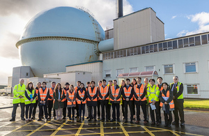 Japanese delegation at Dounreay October 2017