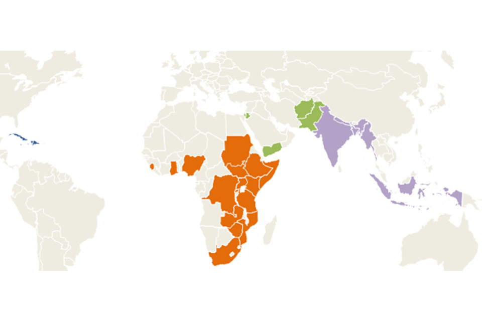world map