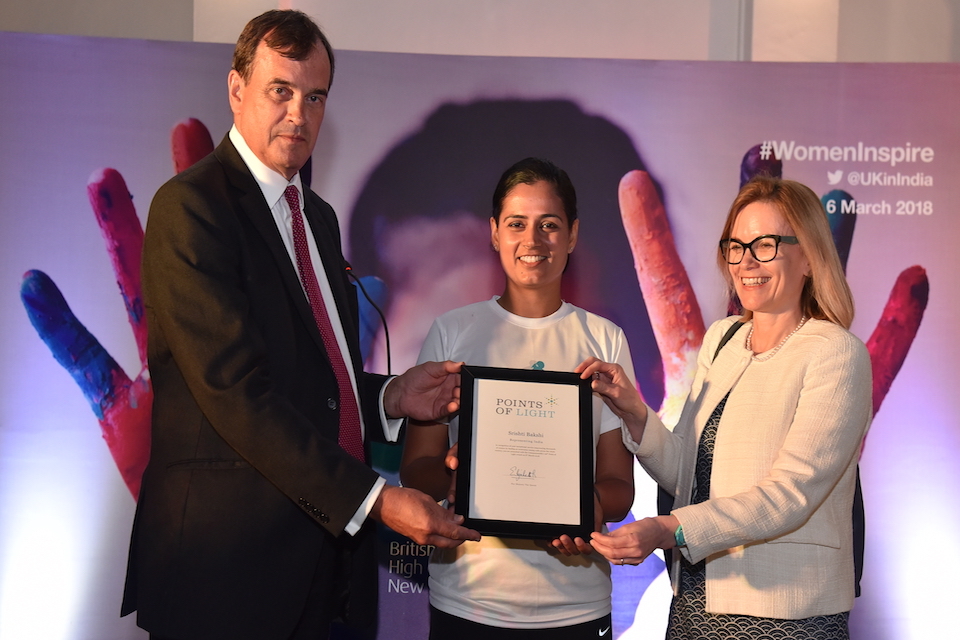 HM The Queen recognises Indian volunteer with Commonwealth Points of