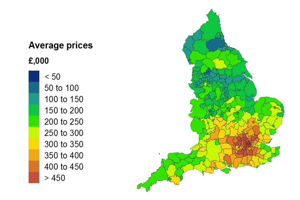 Uk House Price Index England January 2018 Govuk