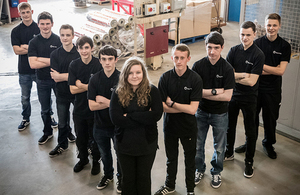 Dounreay apprentices 2016