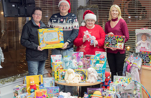 Caithness FM cheque presentation January 2016