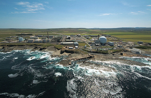 Ariel view of Dounreay