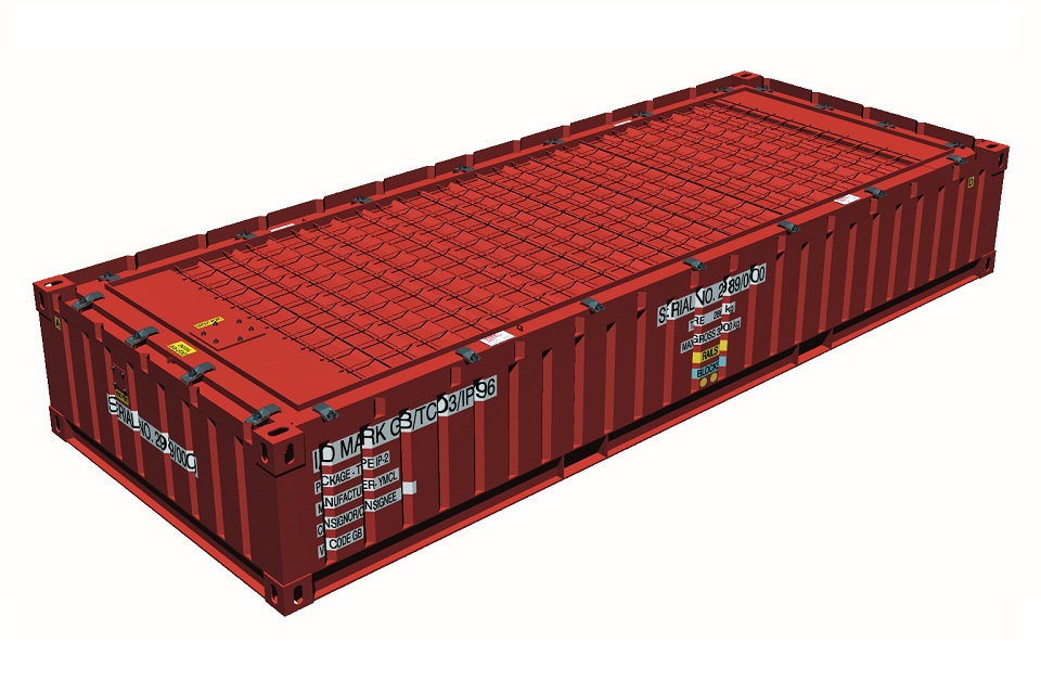 TC03 – Third Height IP-2 ISO Container