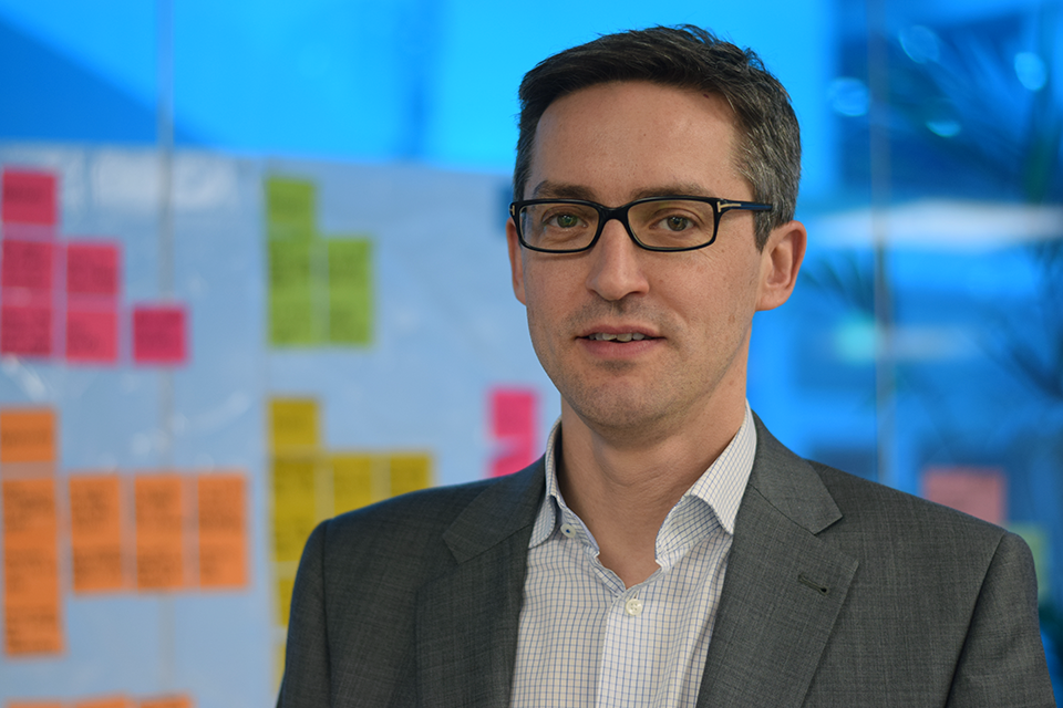 James Munson, DVSA Director of Digital Services and Technology