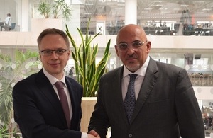 Nadhim Zahawi and Richard Watts