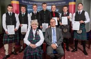 Lord Lieutenant salutes Dounreay on 60 years of apprentices