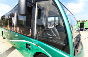 Ultra-low emission bus.