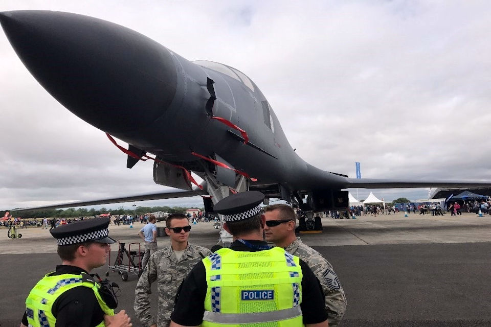 MDP Project Servator officers at RIAT 2017