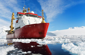 HMS Protector visits Argentina