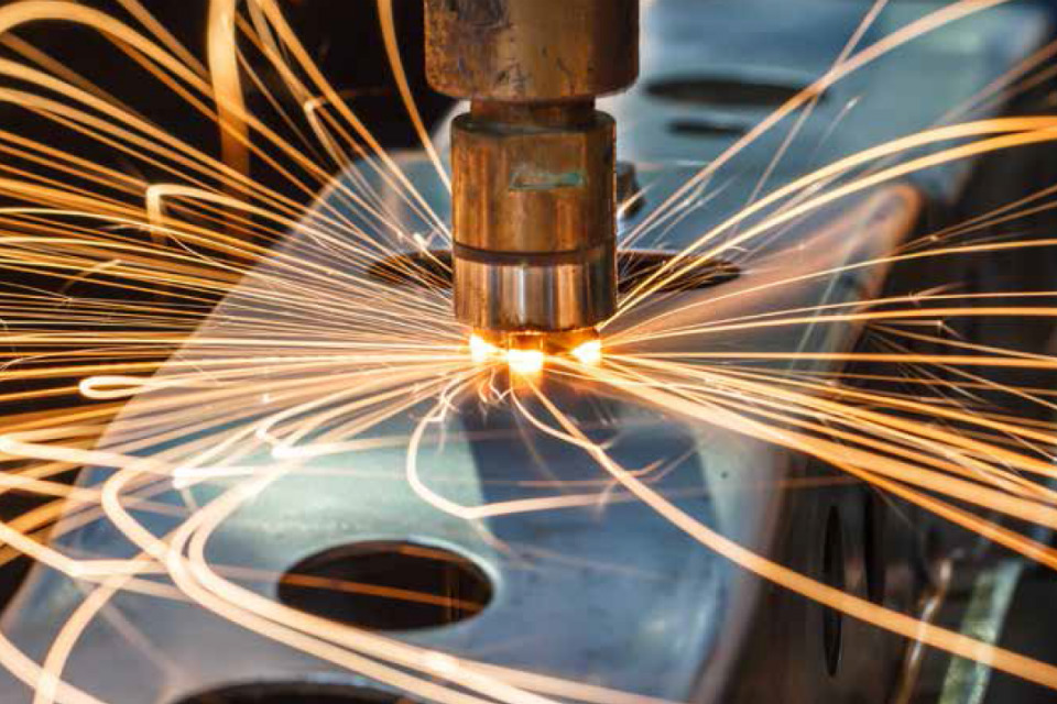 Spot welding machine (credit: PJ66431470/iStock - ID636502516).