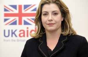 Secretary of State for International Development Penny Mordaunt