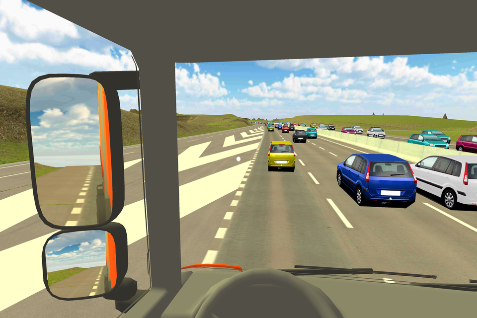 What Highways England's Virtual Reality App looks like