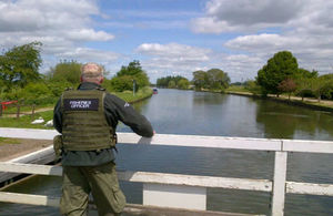 Environment Agency enforcement officer