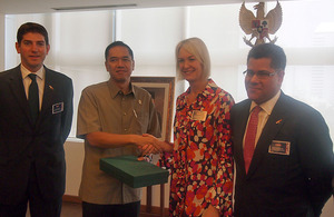 All-Party Parliamentary Group and Indonesia's Minister of Trade Gita Wirjawan