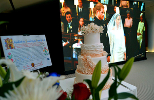 Royal Wedding on board the Queen Elizabeth 2 in Dubai