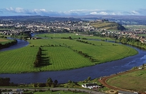 Stirling and the River Forth