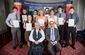 2015 Apprentice graduation