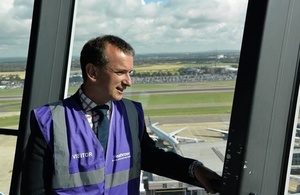 Heathrow control tower