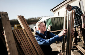 The local ‘Men in Sheds’ group based at Mirehouse Community Centre in Copeland.