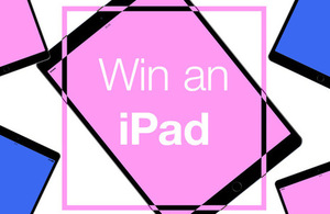 Image of iPad with win and iPad title.