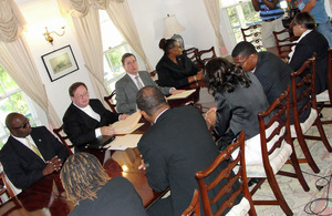 The Turks and Caicos Cabinet