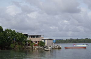 Taro is a good example of the islands which will be affected by climate change.