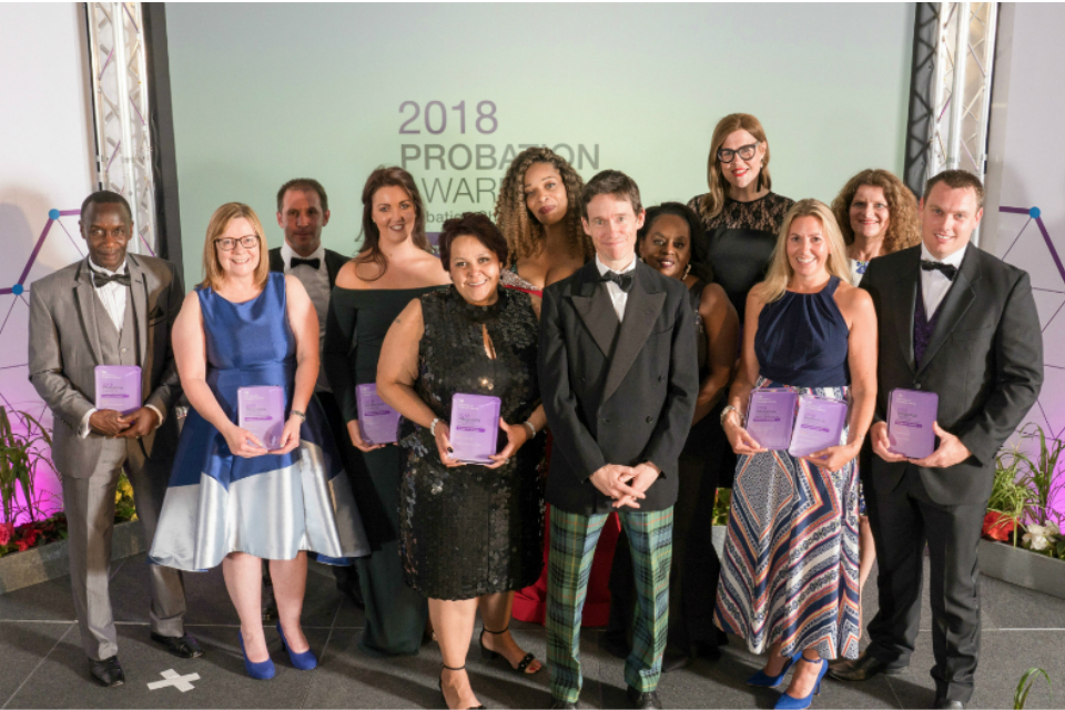 Probation Champion and Prison Officer of the Year 2018 Awards