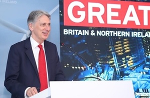 UK’s Chancellor of the Exchequer Philip Hammond