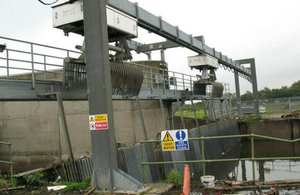 The automatic trash screen at Lea Marston