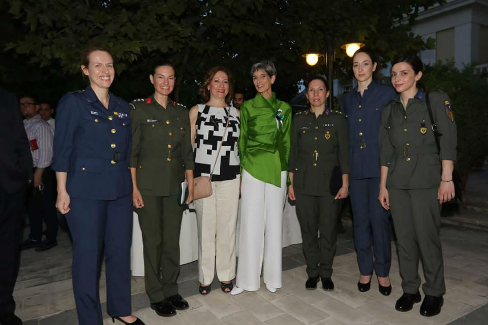 HMA Kate Smith celebrating the Queen´s Birthday Party