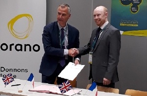 Orano and LLWR contract signing