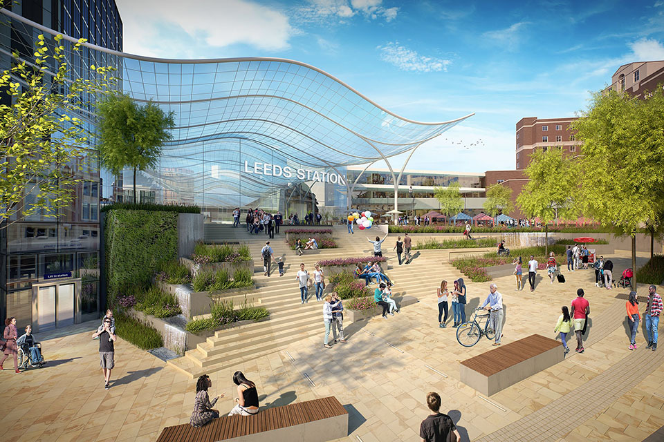 Leeds confirmed as site of HS2 eastern leg rolling stock depot GOV.UK