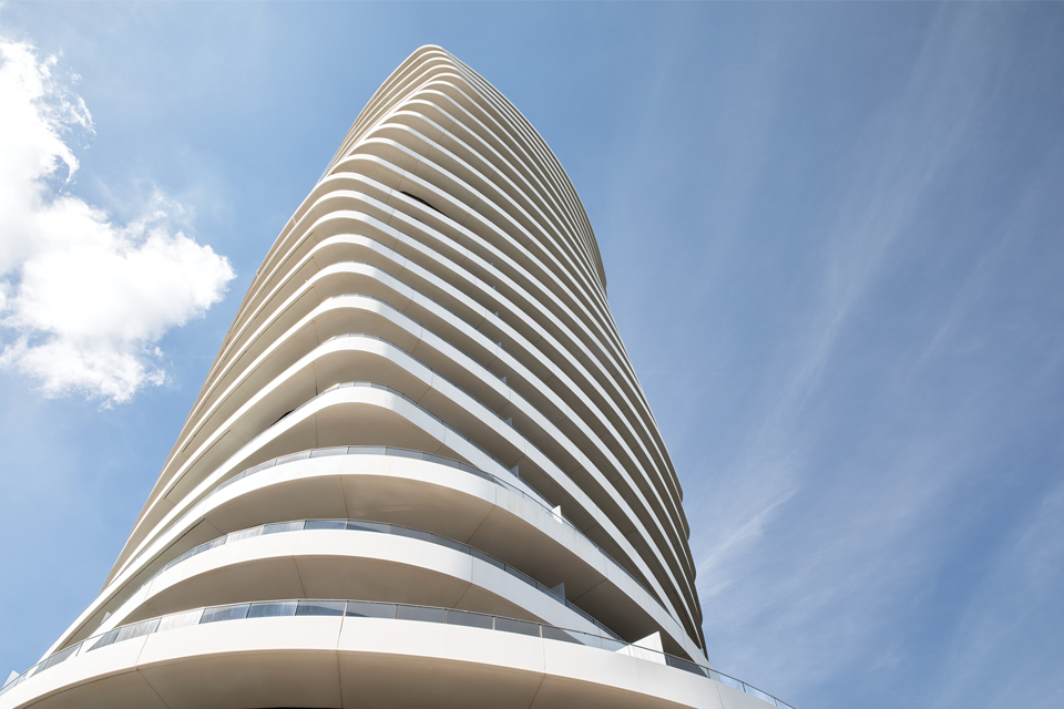 Building of Lombard Wharf, Battersea, London