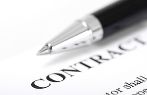 generic image of a contract
