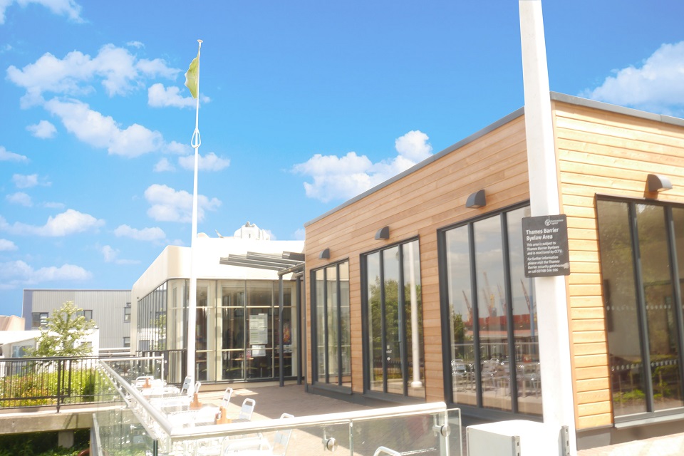 New Thames Barrier cafe and information centre